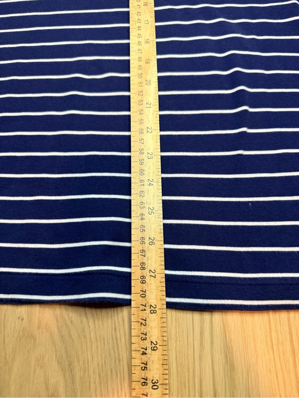 POLO RALPH LAUREN Men’s Short Sleeve Blue White Striped Classic Fit Polo Size XL